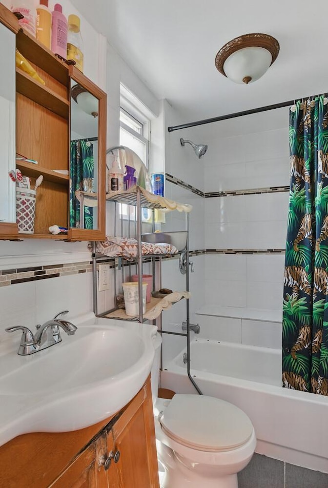 2517 Boston Rd, New York City, NY 10467 - full bath with shower / bath combination with curtain and vanity