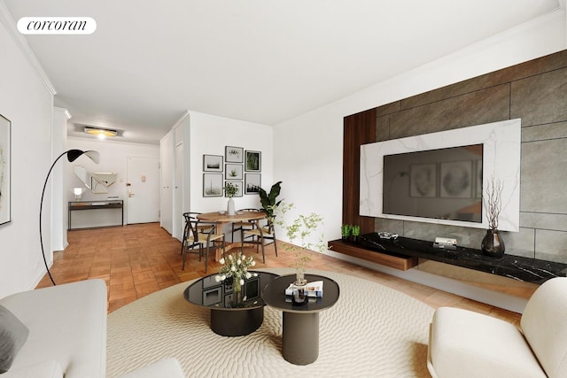 300 E 40th St Unit 7P, New York City, NY 10016 - view of living area
