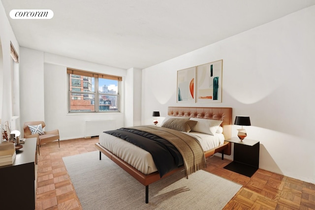 300 E 40th St Unit 7P, New York City, NY 10016 - bedroom with radiator heating unit