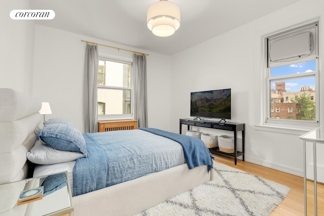128 Willow St Unit 4F, New York City, NY 11201 - bedroom with wood finished floors