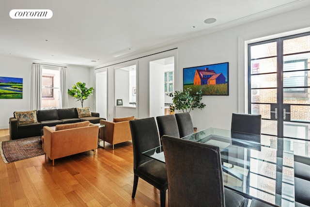 7 Harrison St Unit 4S, New York City, NY 10013 - dining area with wood finished floors