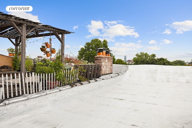 454 15th St Unit 4L, New York City, NY 11215 - gate featuring a pergola