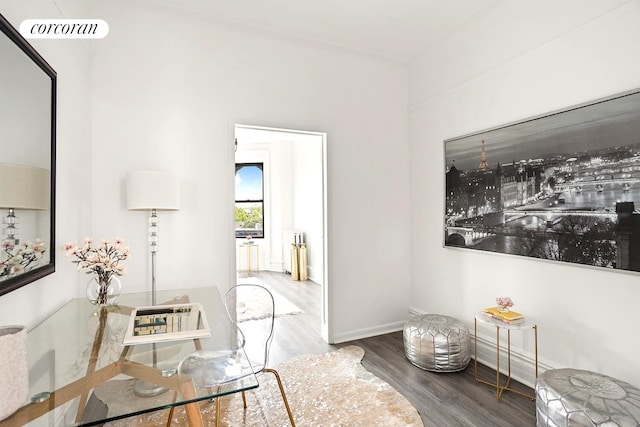 454 15th St Unit 4L, New York City, NY 11215 - dining space featuring wood finished floors and baseboards