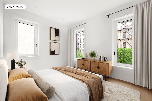 722 President St Unit 2, New York City, NY 11215 - bedroom featuring wood finished floors