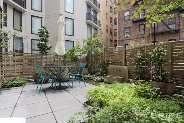 111 Montgomery St Unit 1N, New York City, NY 11225 - view of patio / terrace featuring outdoor dining area