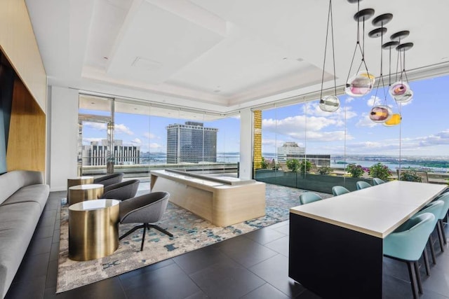 15 William St Unit 9C, New York City, NY 10004 - interior space with a city view