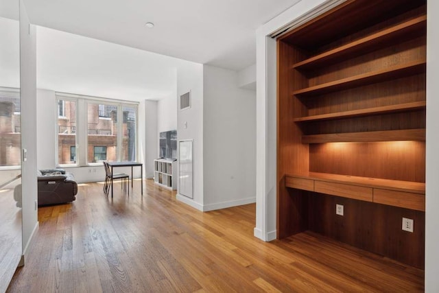 15 William St Unit 9C, New York City, NY 10004 - office area with wood finished floors and baseboards