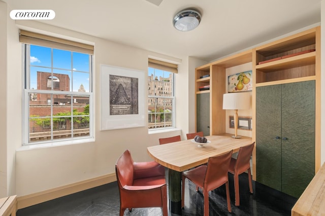 28 E 70th St Unit Ph1, New York City, NY 10021 - dining area with baseboards