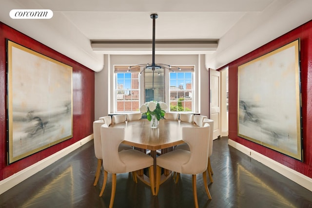 28 E 70th St Unit Ph1, New York City, NY 10021 - dining space featuring baseboards