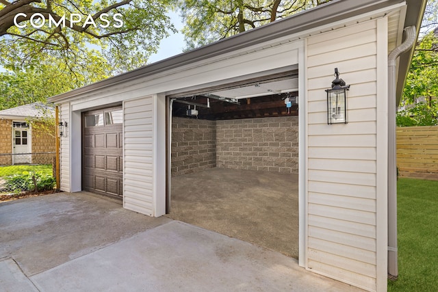 320 E 18th St Unit 5, New York City, NY 11226 - view of detached garage