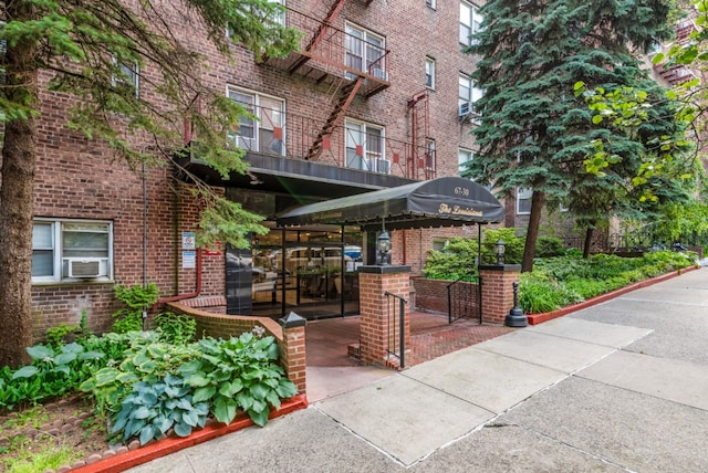 67-30 Clyde St Unit 5R, New York City, NY 11375 - view of property with cooling unit