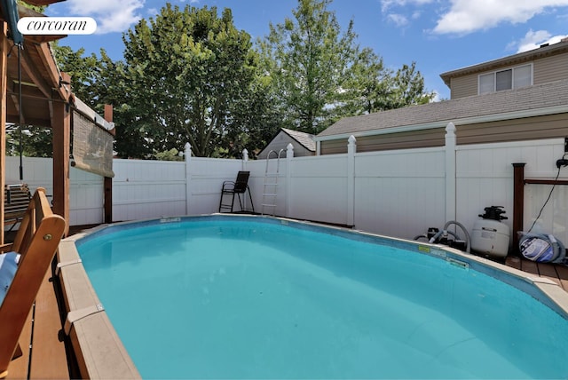 2054 Richmond Ave, New York City, NY 10314 - view of pool with a fenced backyard