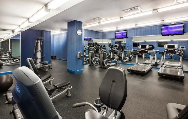 2300 Frederick Douglass Blvd Unit 11B, New York City, NY 10027 - view of gym