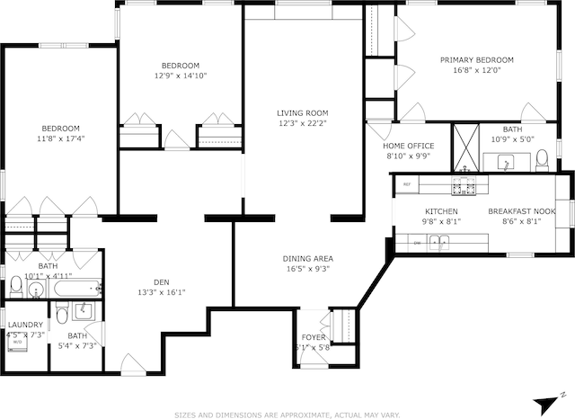 525 E 89th St Unit 4Hj, New York City, NY 10128 - view of property floor plan
