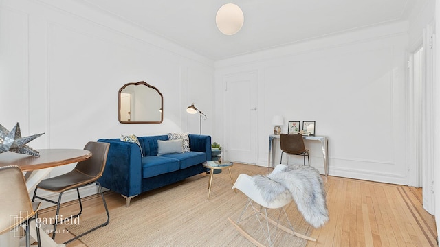 300 8th Ave Unit 3-I, New York City, NY 11215 - living room featuring light wood-type flooring