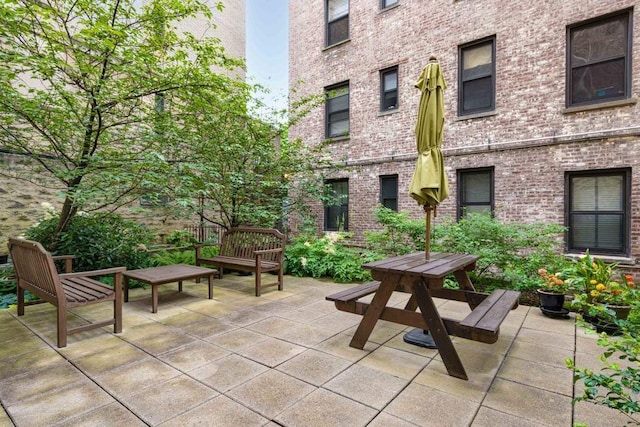 350 Cabrini Blvd Unit 1A, New York City, NY 10040 - view of patio
