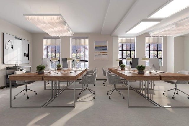 10 Park Ave Unit 1/2H, New York City, NY 10016 - carpeted office featuring healthy amount of natural light