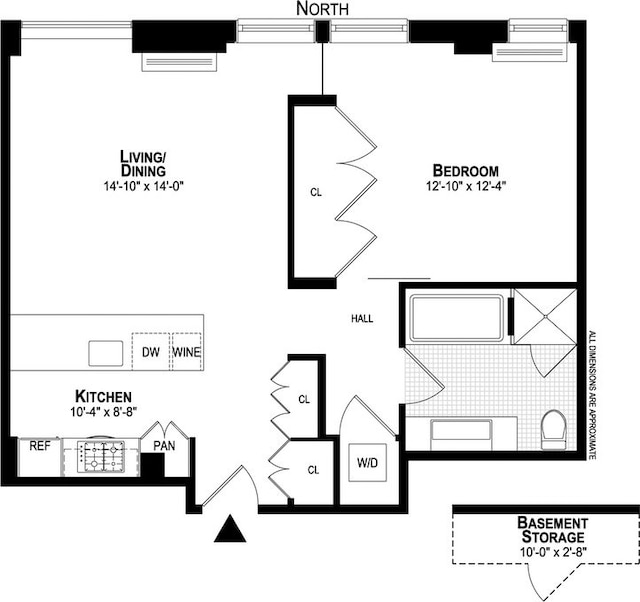 76 Madison Ave Unit 8C, New York City, NY 10016 - view of home floor plan