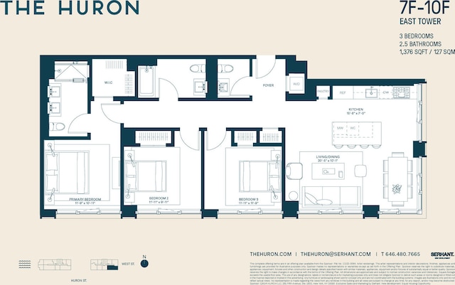 29 Huron St Unit 7Fe, New York City, NY 11222 - view of room layout