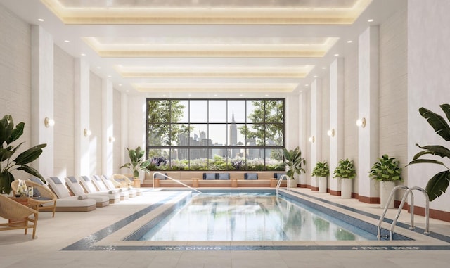 29 Huron St Unit 7Fe, New York City, NY 11222 - view of indoor pool