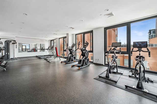 41-14 27th St Unit 8-B, New York City, NY 11101 - view of workout area