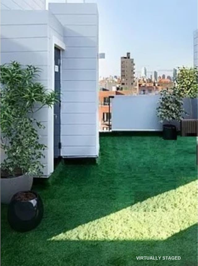 210 Jackson St Unit 2, New York City, NY 11211 - view of yard featuring a city view