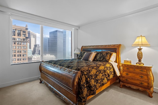 10 Little W St Unit 18-E, New York City, NY 10004 - bedroom with carpet and a view of city
