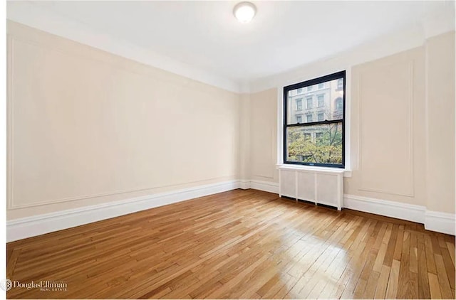 118 W 79th St Unit 9B, New York City, NY 10024 - spare room featuring light wood-type flooring and baseboards