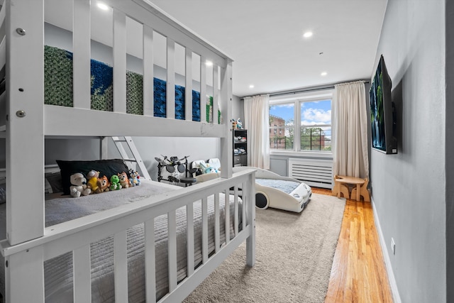 3520 Tryon Ave Unit 603, New York City, NY 10467 - bedroom with wood finished floors and recessed lighting