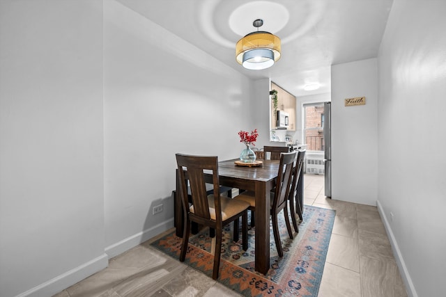 3520 Tryon Ave Unit 603, New York City, NY 10467 - dining space with baseboards
