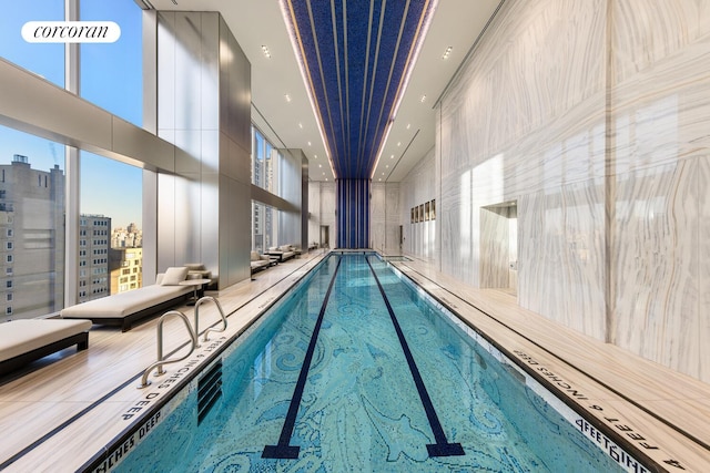 217 W 57th St Unit 82E, New York City, NY 10019 - view of indoor community pool