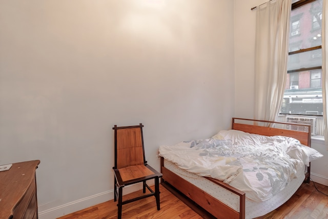 274 E 10th Street Multifami, New York City, NY 10009 - bedroom featuring light wood-type flooring and cooling unit