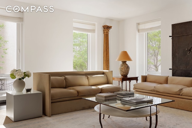 950 5th Ave Unit 3/4, New York City, NY 10075 - living room with healthy amount of natural light