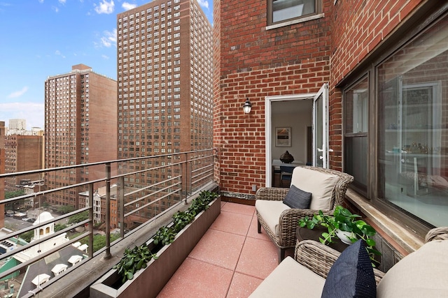 165 E 72nd St Unit 16D, New York City, NY 10021 - balcony with a city view
