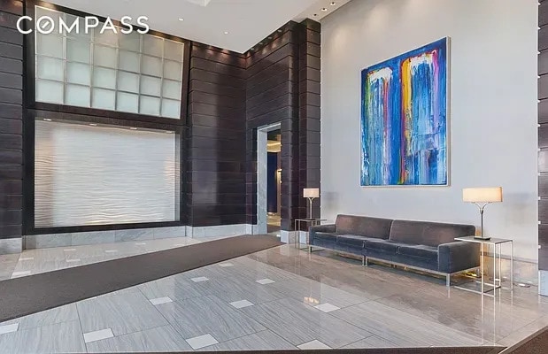 100 Riverside Blvd Unit 29C, New York City, NY 10069 - community lobby with recessed lighting
