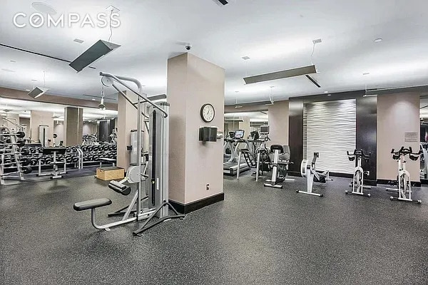 100 Riverside Blvd Unit 29C, New York City, NY 10069 - view of exercise room