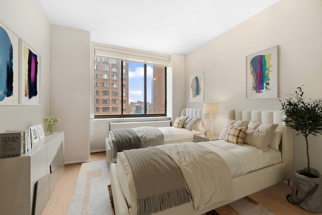 157 E 32nd St Unit 21B, New York City, NY 10016 - bedroom featuring light wood-style flooring