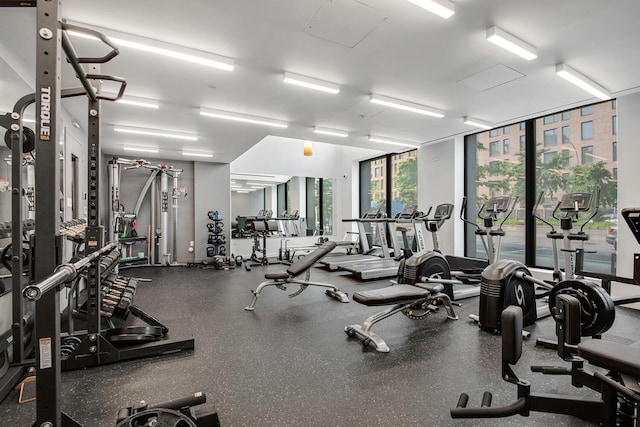 287 E Houston St Unit 4B, New York City, NY 10002 - view of gym