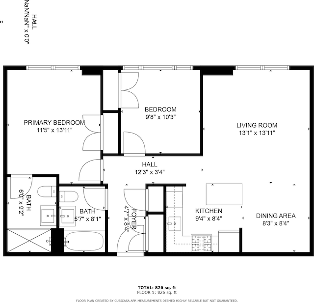 301 W 118th St Unit 7-H, New York City, NY 10026 - view of property floor plan