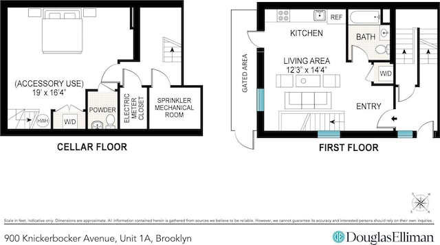 900 Knickerbocker Ave Unit A1, New York City, NY 11207 - view of room layout