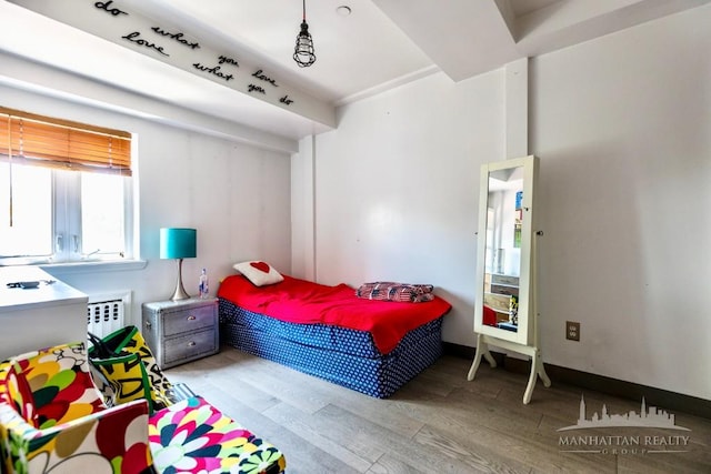 3567 Shore Pkwy Unit 4A, New York City, NY 11235 - bedroom with wood finished floors and radiator