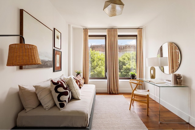 496 Prospect Pl Unit 4, New York City, NY 11238 - living area with wood finished floors and baseboards