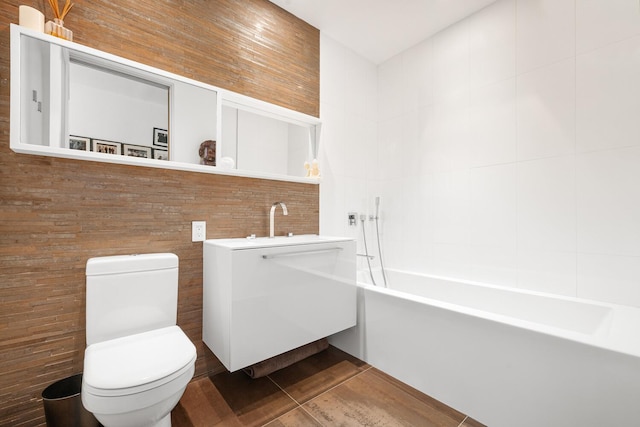 111 Fulton St Unit Ph111, New York City, NY 10038 - bathroom featuring vanity and tile patterned flooring
