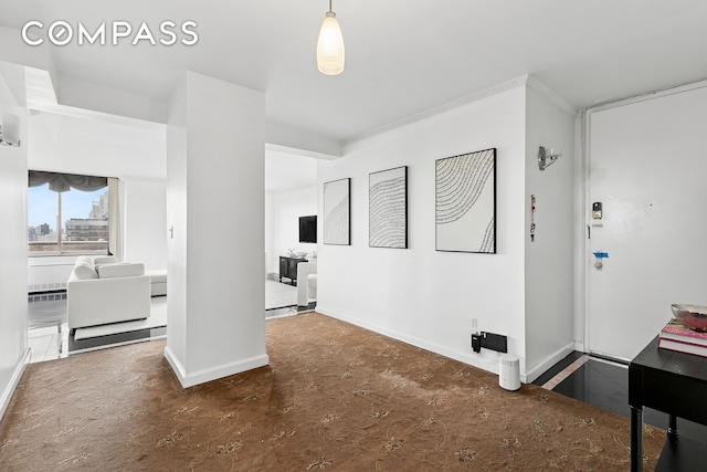 200 E 89th St Unit 34Cd, New York City, NY 10128 - hall with baseboards