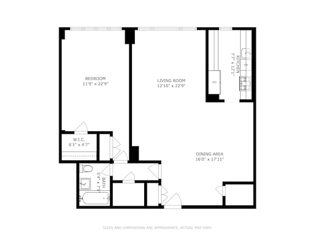 500 E 83rd St Unit 12C, New York City, NY 10028 - view of floor plan / room layout