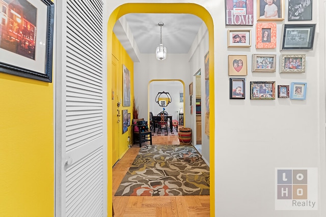 500 Grand St Cga, Unit Cga, New York City, NY 10002 - hall featuring arched walkways