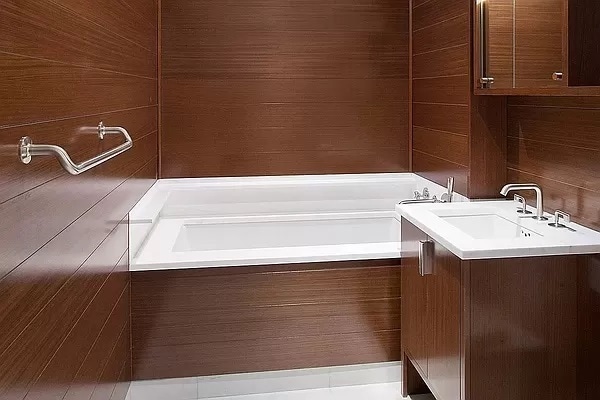 60 Riverside Blvd Unit 1708, New York City, NY 10069 - full bathroom with vanity and a bath