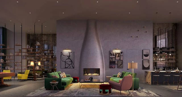 11 Hoyt St Unit 39F, New York City, NY 11201 - common area featuring a high ceiling