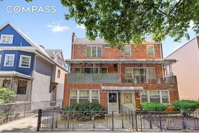 362 Webster Ave, New York City, NY 11230 - view of front of home featuring brick siding