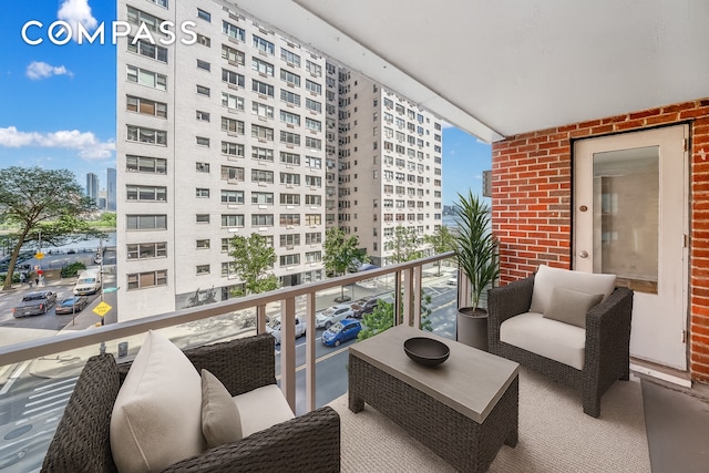 50 Sutton Pl S Unit 5E, New York City, NY 10022 - balcony with a view of city